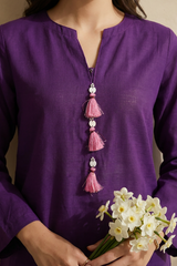 Embroidered Kurta Dupatta Trouser - 2886