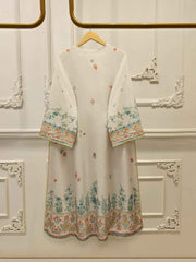 3-Piece Pure Digital Printed Silk Suit – Luxury Elegant Women's Formal Wear S114744