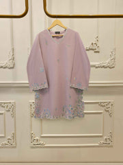 2 Piece - Embroidered Cambric Suit S115354