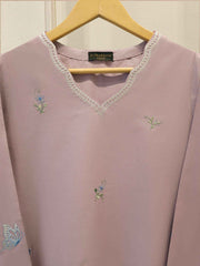 2 Piece - Embroidered Cambric Suit S115354
