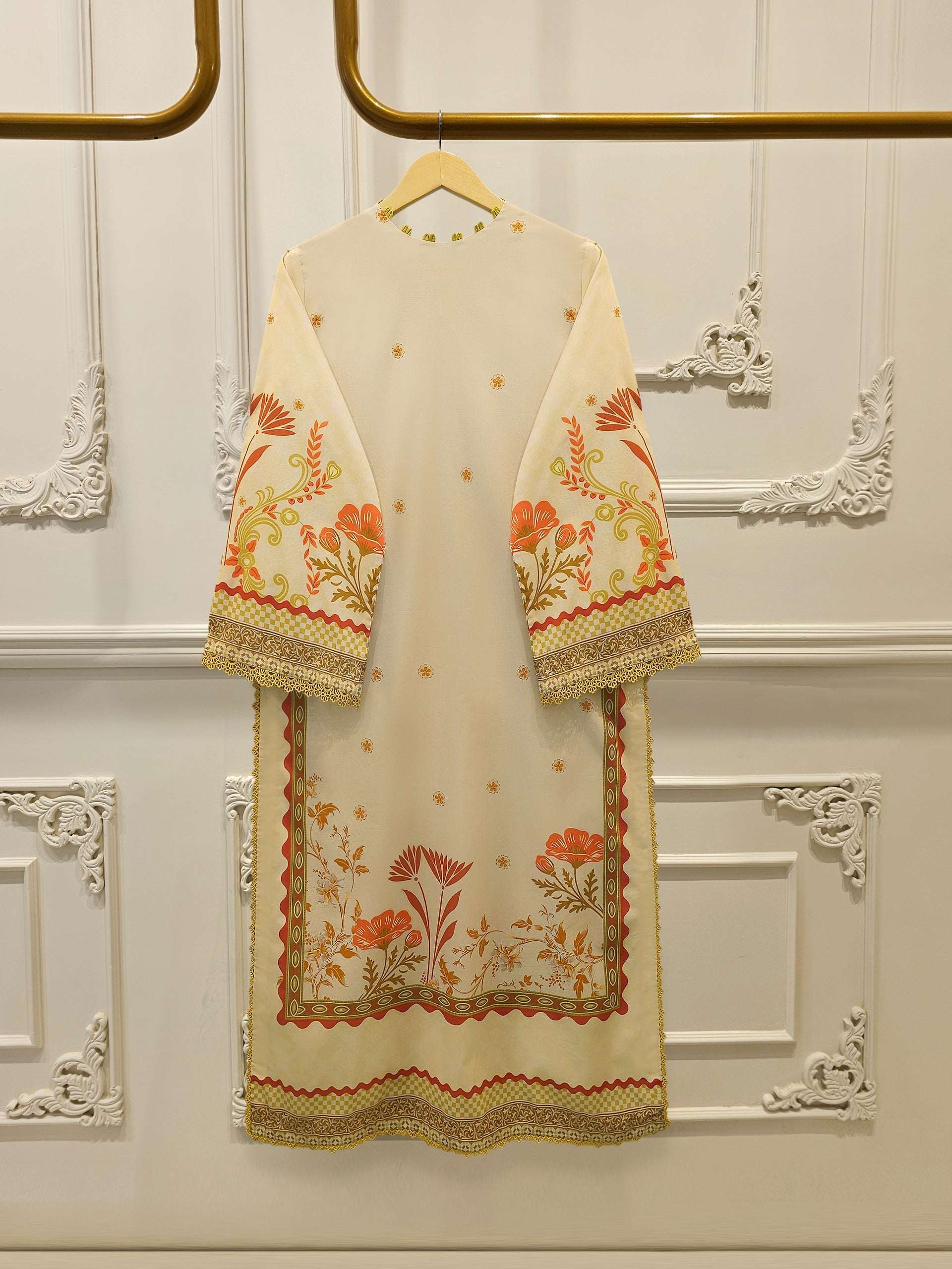 2 Piece Digital Printed Lawn Suit S115357