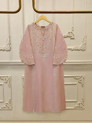 2 Piece- Pure Sheesha Silk Embroidered Suit S114249