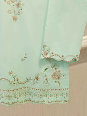 2 Piece - Embroidered Cambric Suit S114313