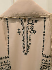 2 Piece - Embroidered Cambric  Suit S114550