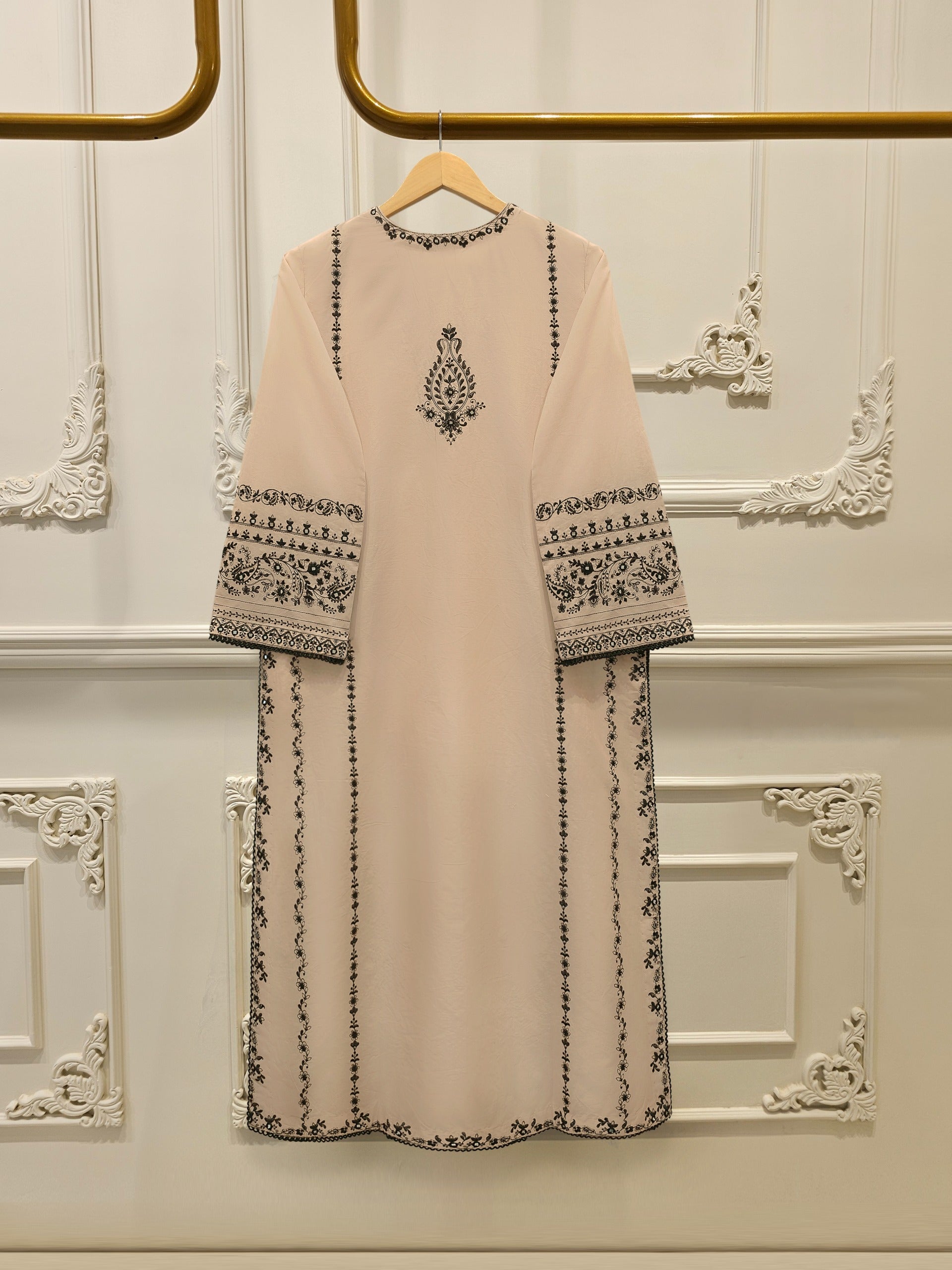 2 Piece - Embroidered Cambric  Suit S114550