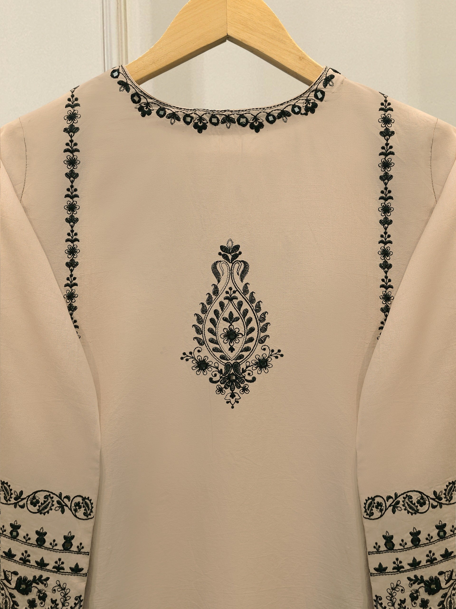 2 Piece - Embroidered Cambric  Suit S114550
