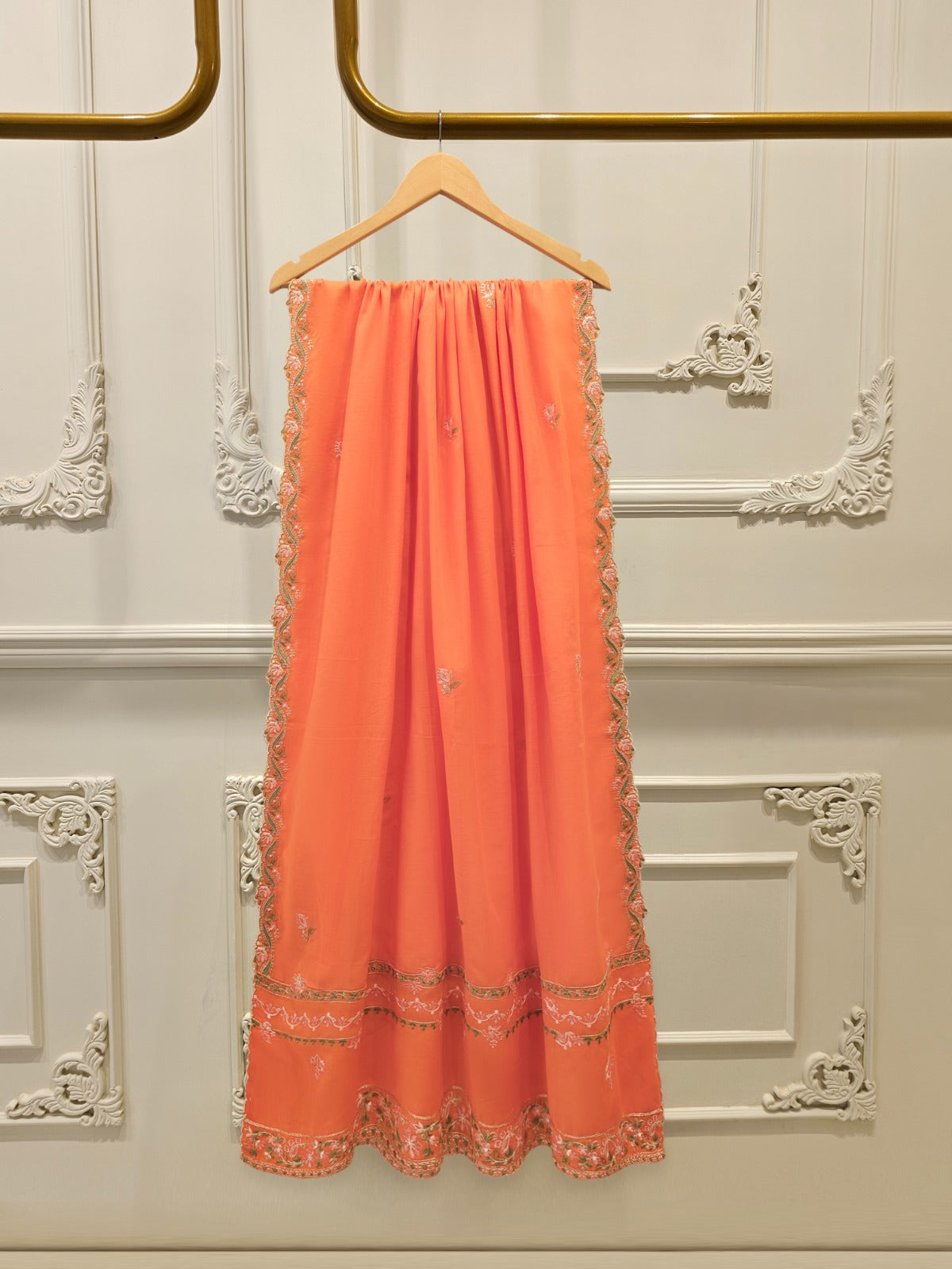 3 Piece - Embroidered Cambric  Suit S114602