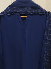 3 Piece - Pure Embroidered Cotton Net Suit S114608