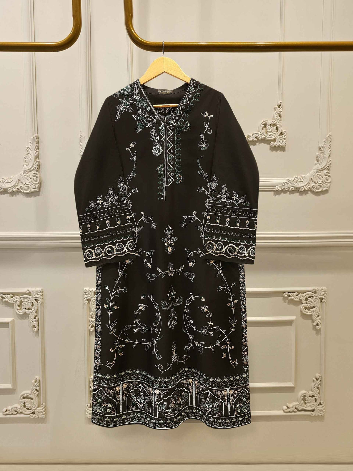 2 Piece - Embroidered Cambric Suit S114672