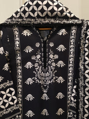 2-Piece Digital Printed Cambric Suit S114709