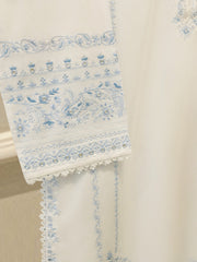 2 Piece - Embroidered Cambric  Suit S114673