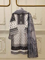 2-Piece Digital Printed Cambric Suit S114718