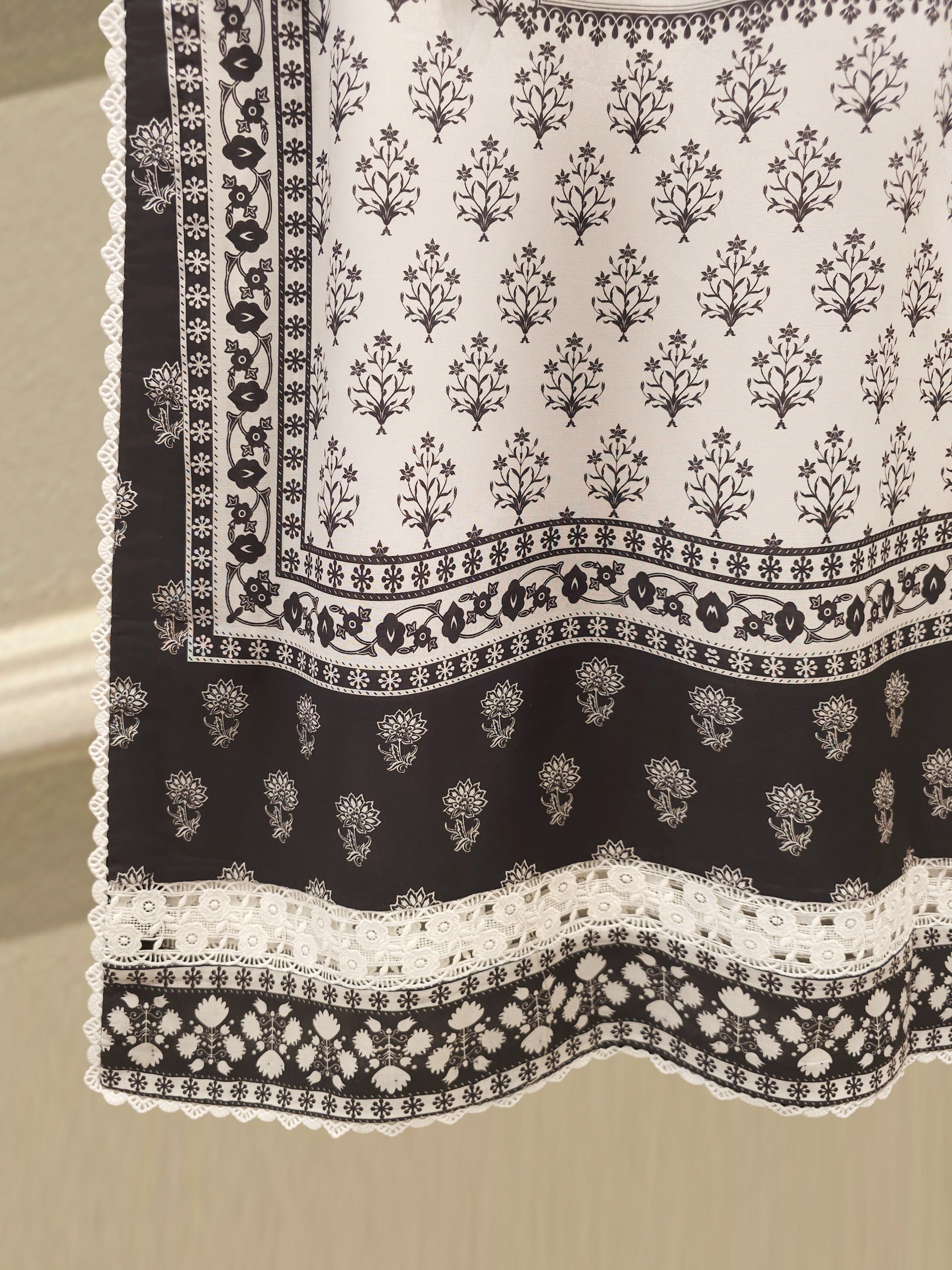 2-Piece Digital Printed Cambric Suit S114718