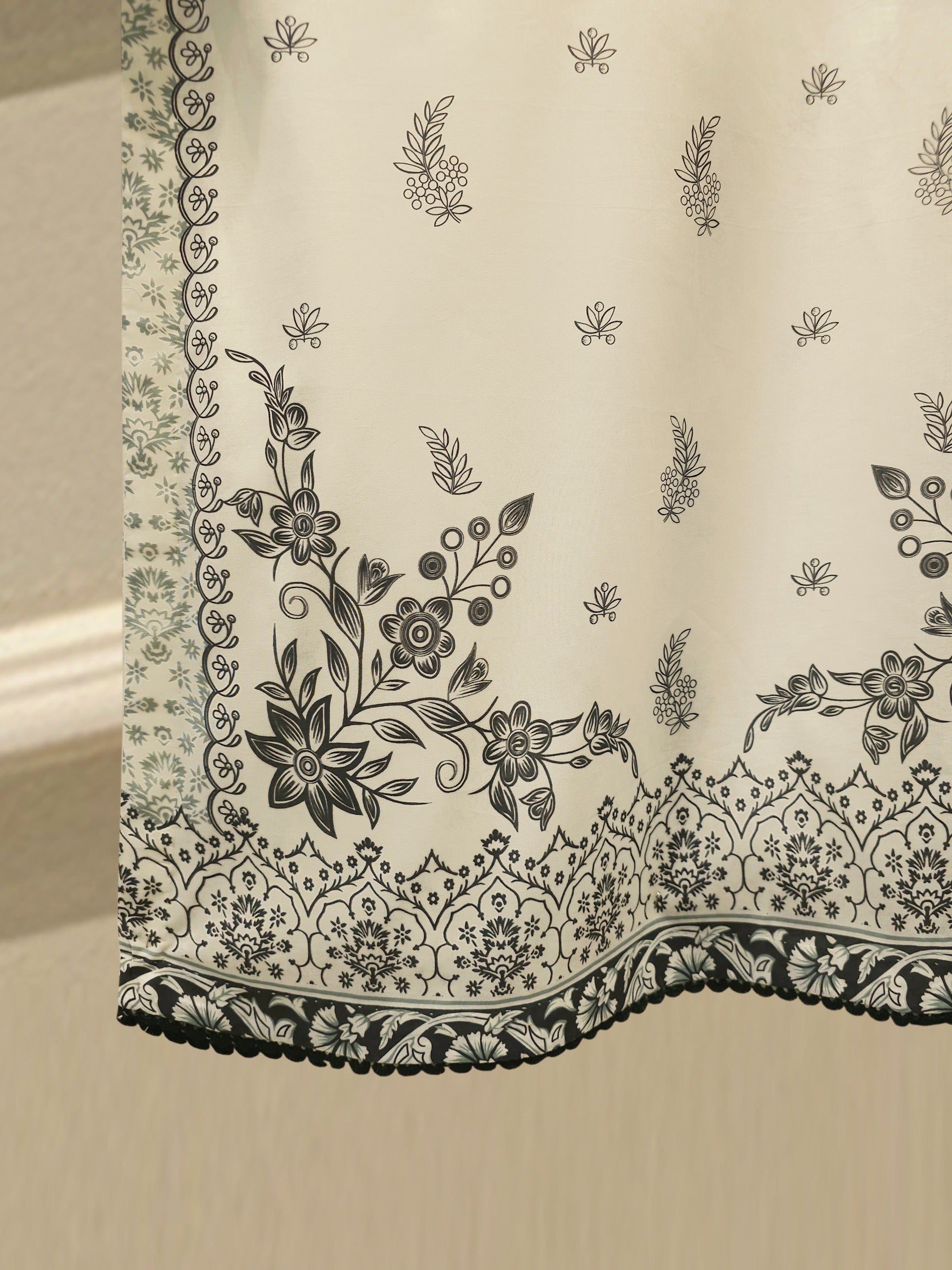 2-Piece Digital Printed Cambric Suit S114770