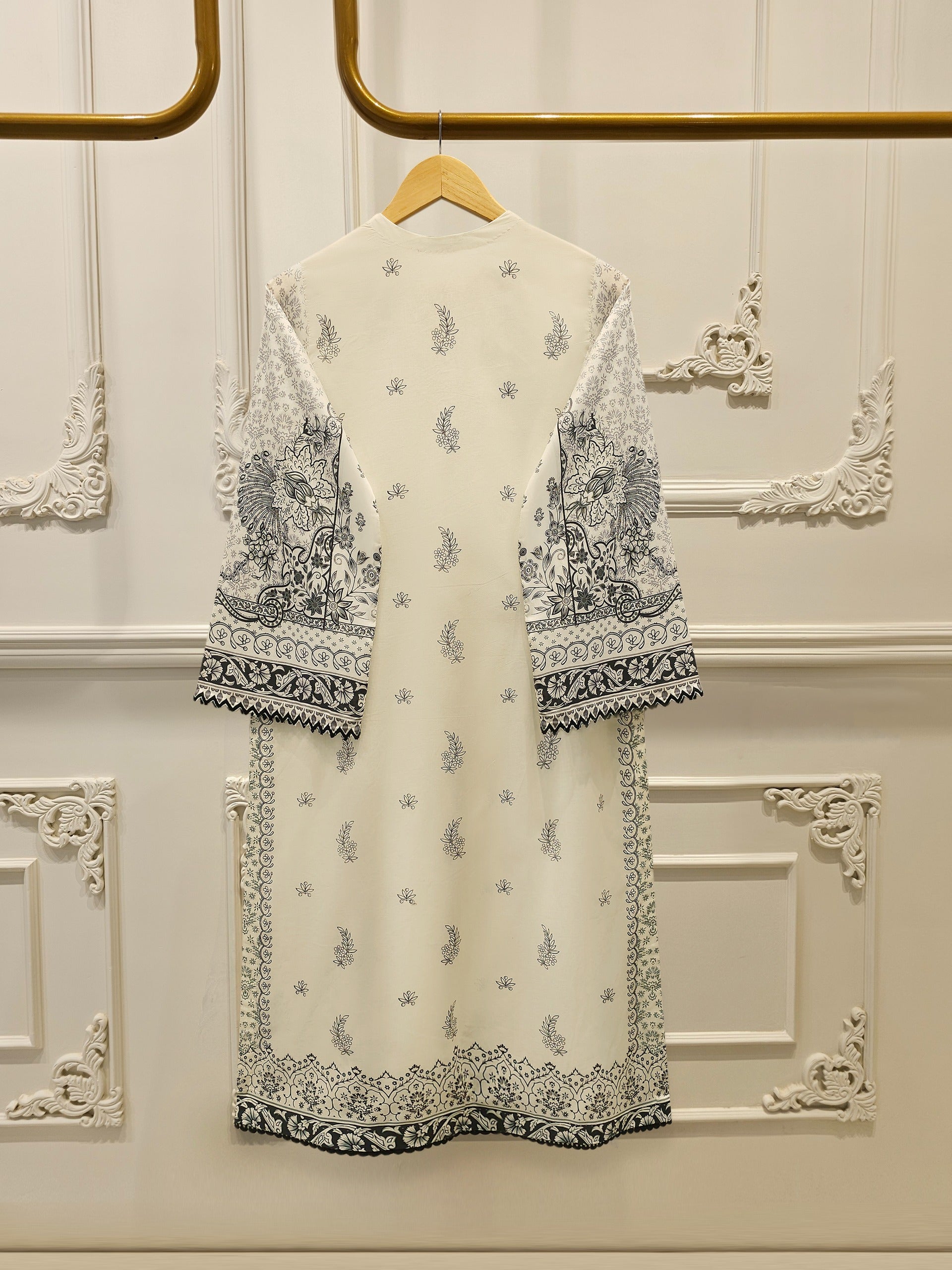 2-Piece Digital Printed Cambric Suit S114770