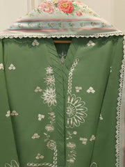 3 Piece - Embroidered Cambric Suit S114853