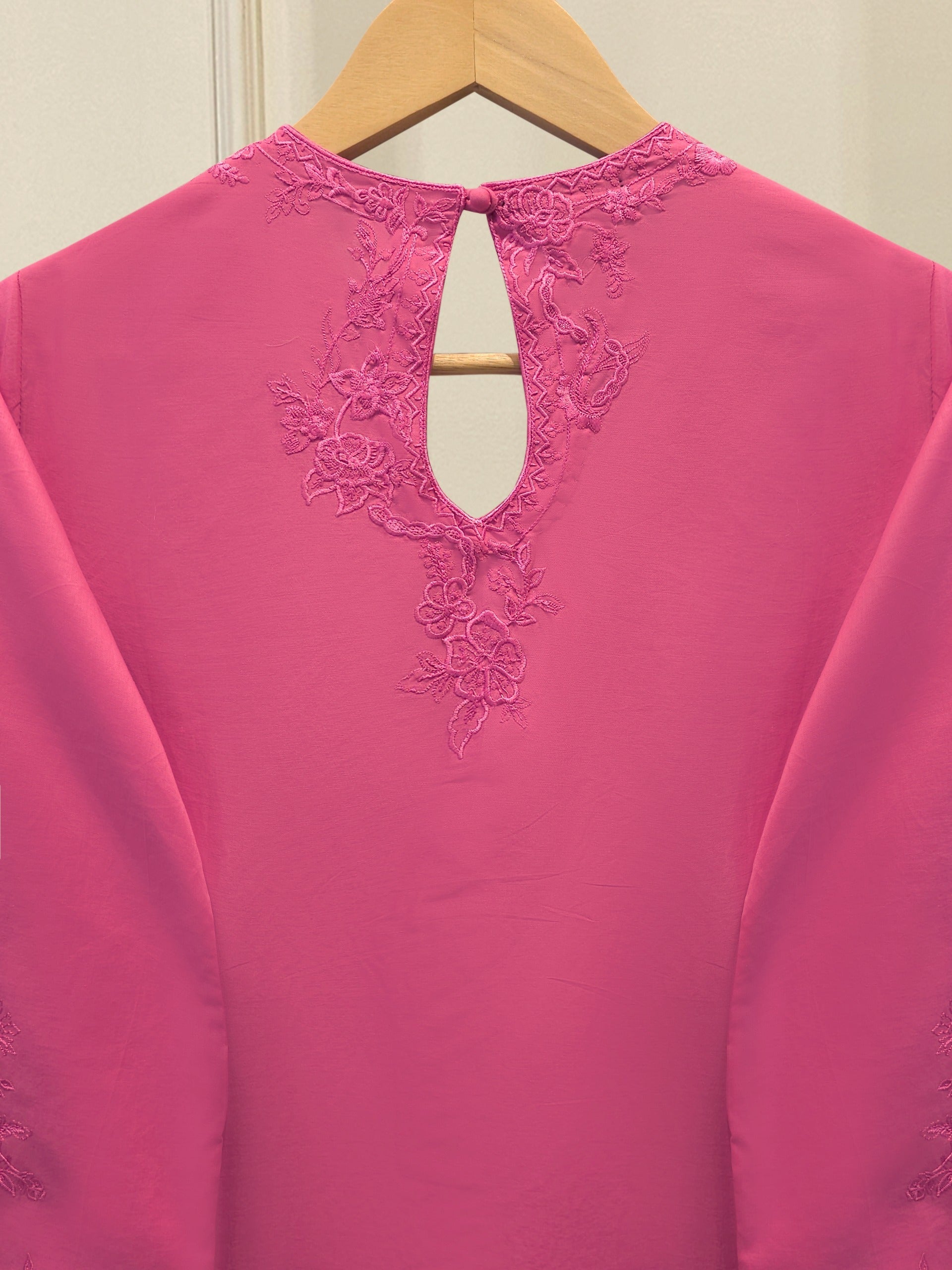 2 Piece - Embroidered Cambric Suit S114969