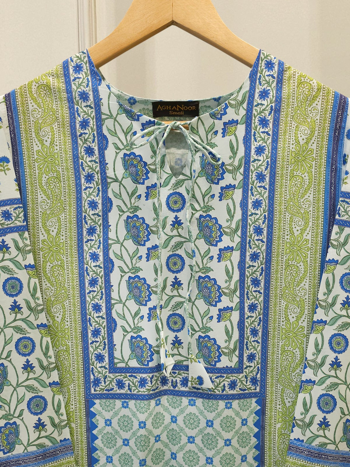 Elegant Digital Printed Cambric Shirt S114856