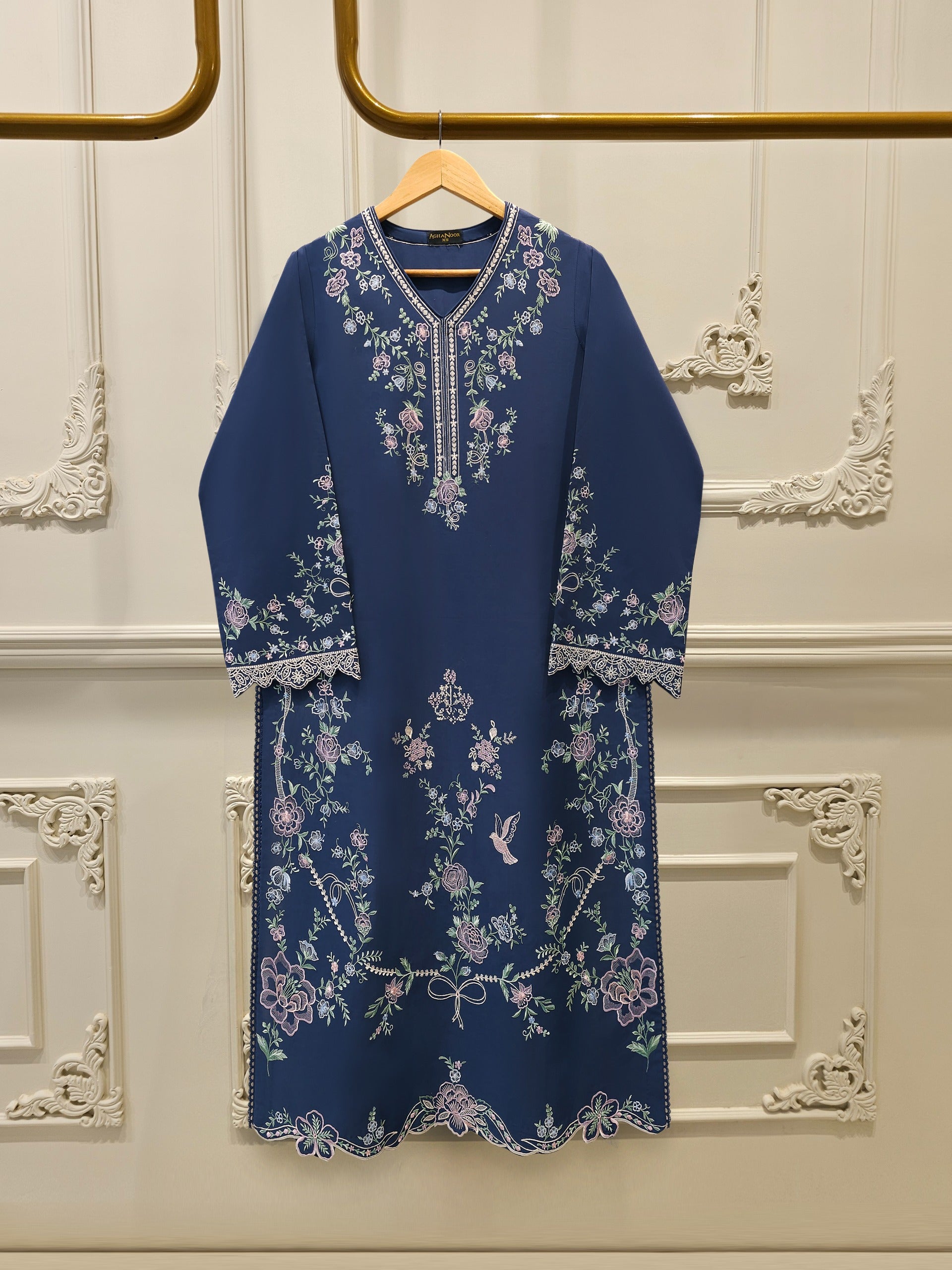 Embroidered Cambric Shirt S114953