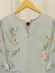 Pure Khaddi Silk Embroidered  Shirt S114966