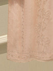 3 Piece- Pure  Sheesha Silk Embroidered Suit S115122