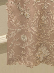 2 Piece - Pure Organza Embroidered Suit S114939