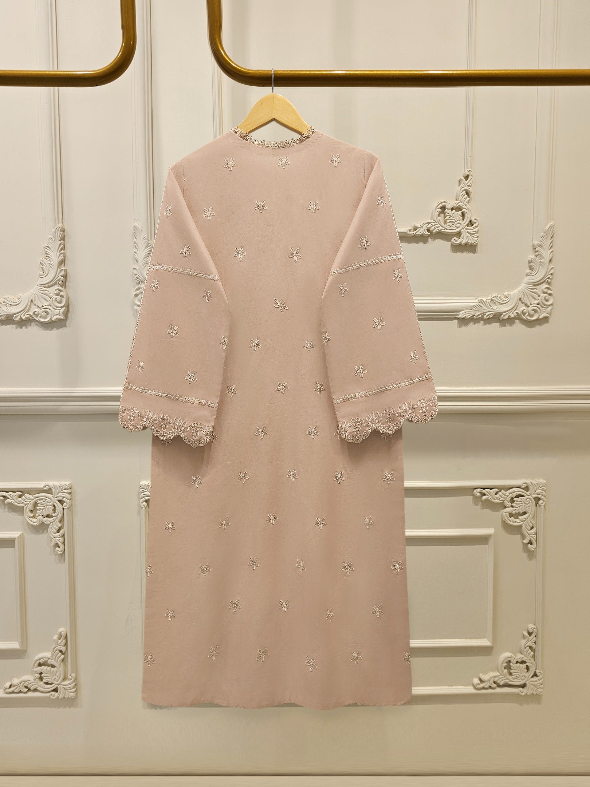 2 Piece - Embroidered Cambric Suit S115166