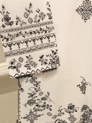 3 Piece - Embroidered Cambric Suit S115169