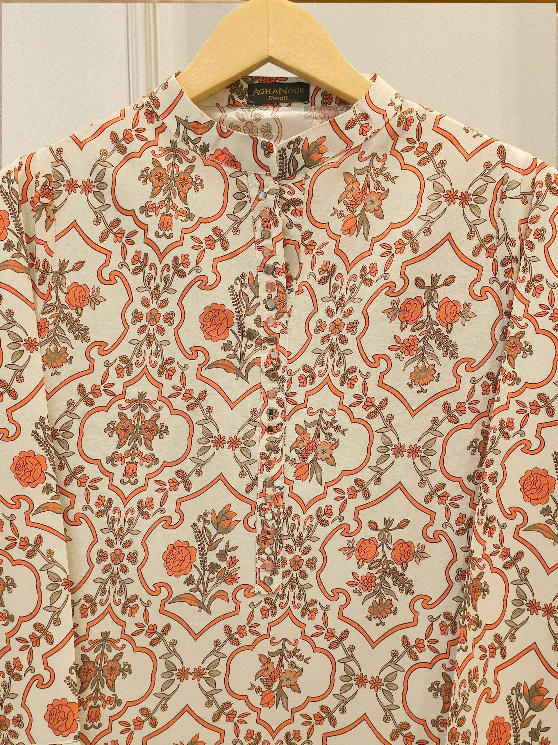 2 Piece Digital Printed Lawn Suit S115319