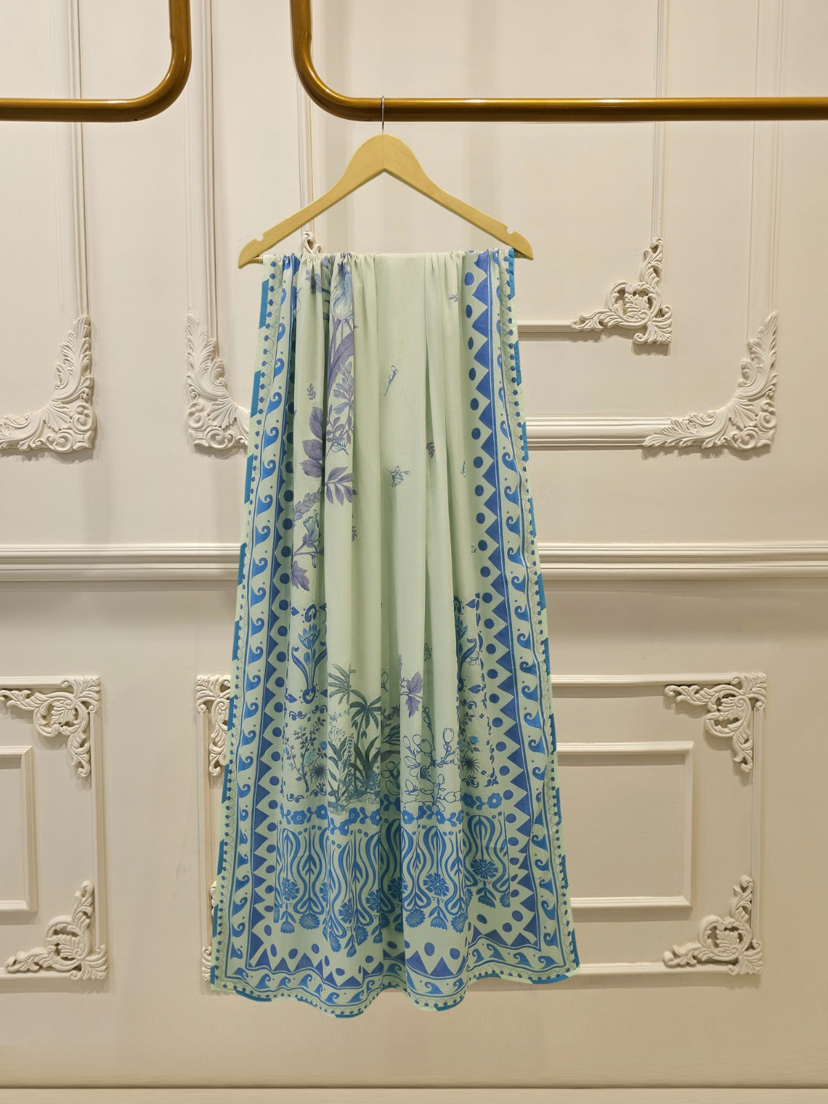 2 Piece - Digital Printed  Lawn Suit S115361