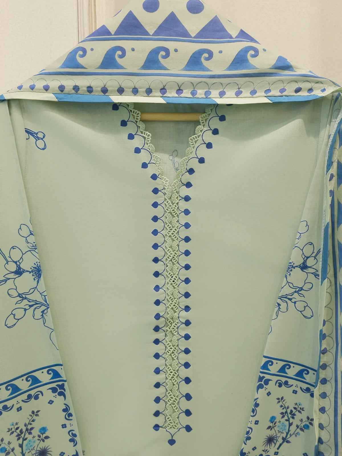 2 Piece - Digital Printed  Lawn Suit S115361