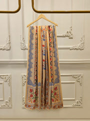 3 Piece- Pure  Sheesha Silk Embroidered Suit S115384