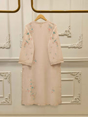3 Piece - Pure Khaddi Silk Embroidered  Suit S115379