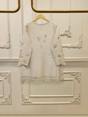 2 Piece- Pure Sheesha Silk Embroidered Suit S115381