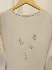 2 Piece- Pure Sheesha Silk Embroidered Suit S115381