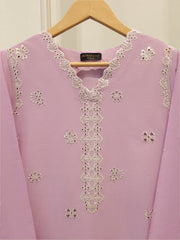 2 Piece - Embroidered Cambric Suit S115321