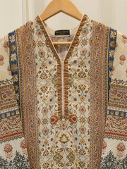 Digital printed Lawn Shirt-S115131