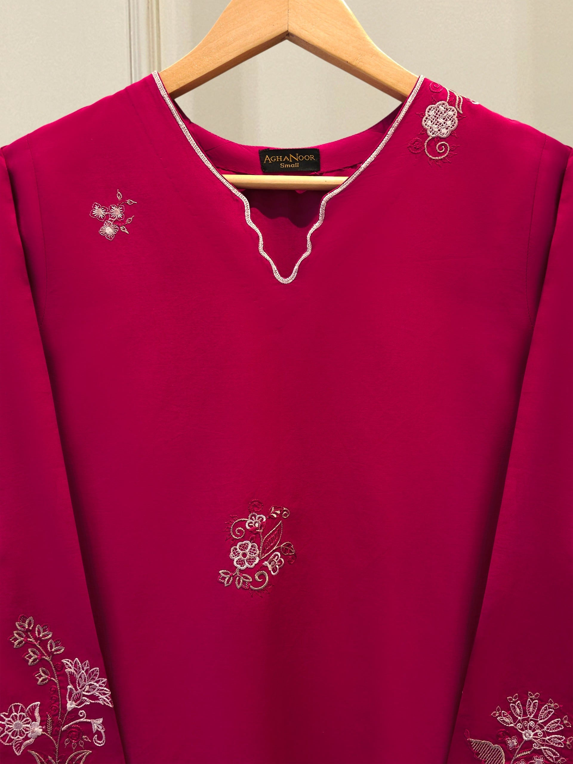 2 Piece - Embroidered Cambric Suit S115528