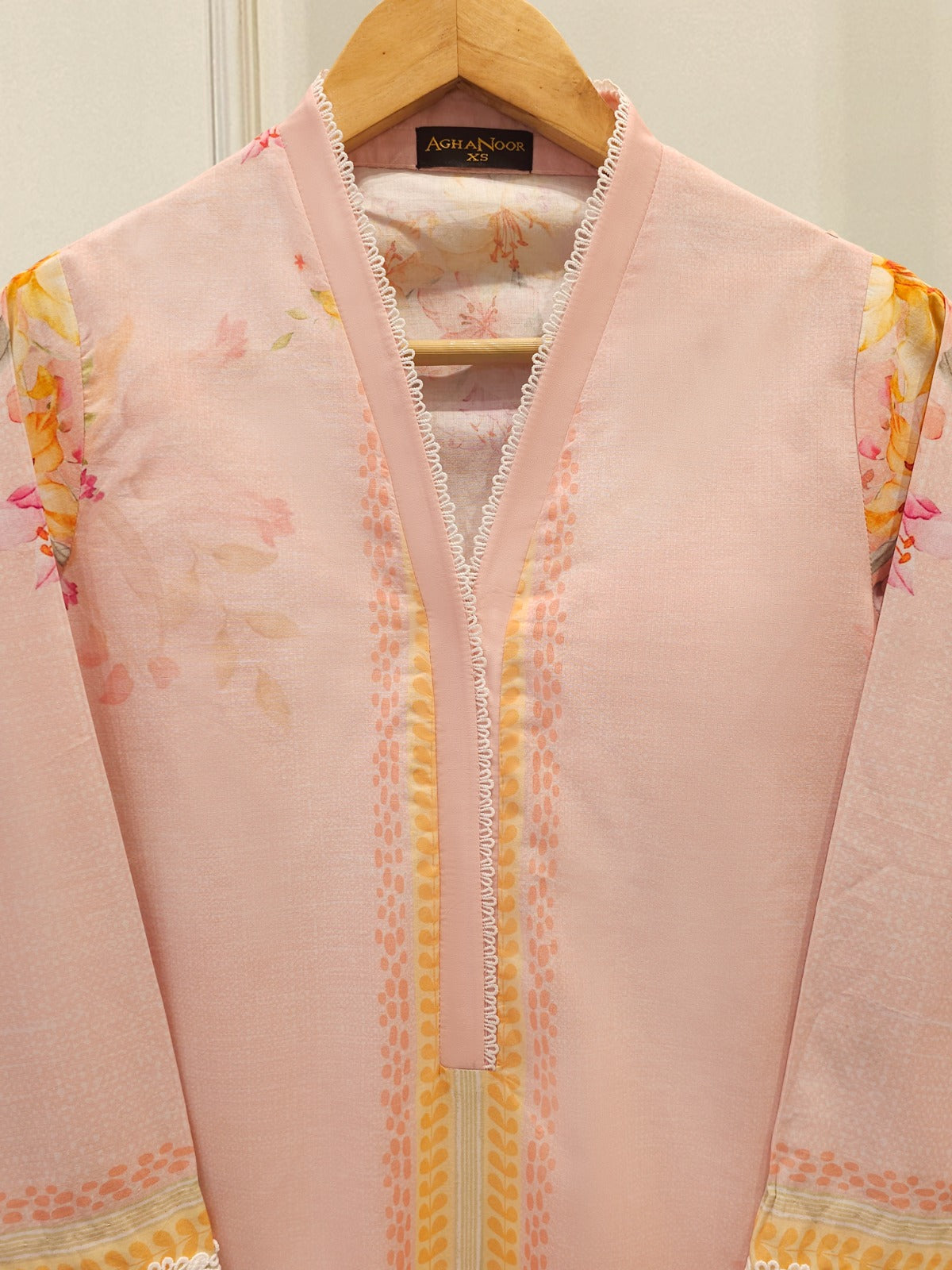 Digital Printed Cambric Shirt S005351