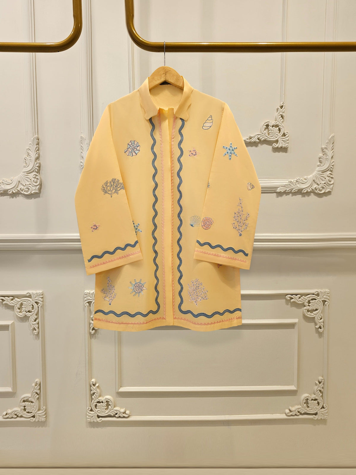 Embroidered Cambric Shirt S113793