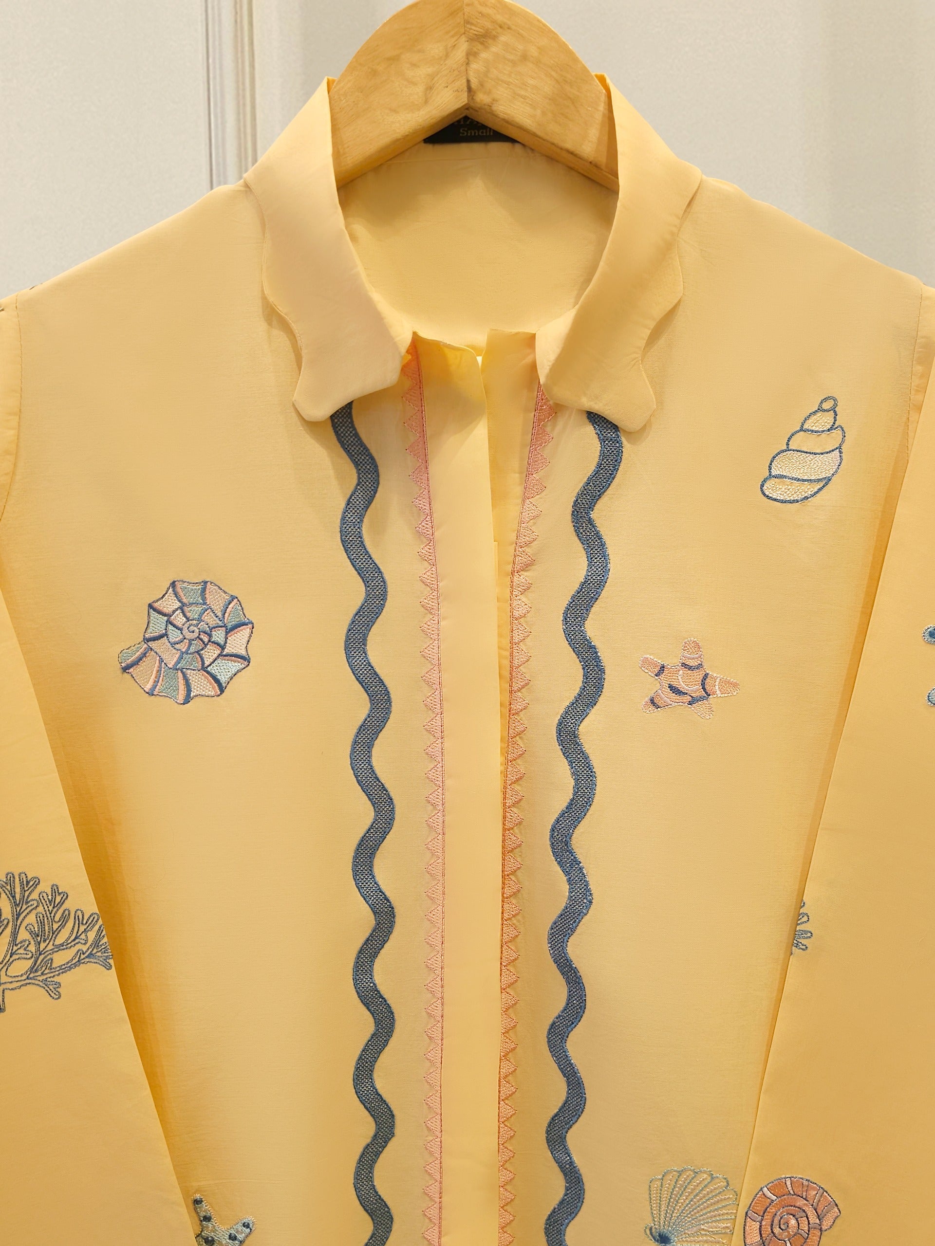 Embroidered Cambric Shirt S113793