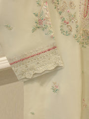 Pure Embroidered Sheesha Silk Shirt S114274
