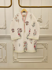 2 Piece - hand block print Cambric Suit S114318