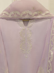 2 Piece - Pure Embroidered Korean Silk Suit S114954