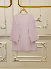 2 Piece - Pure Embroidered Korean Silk Suit S114954