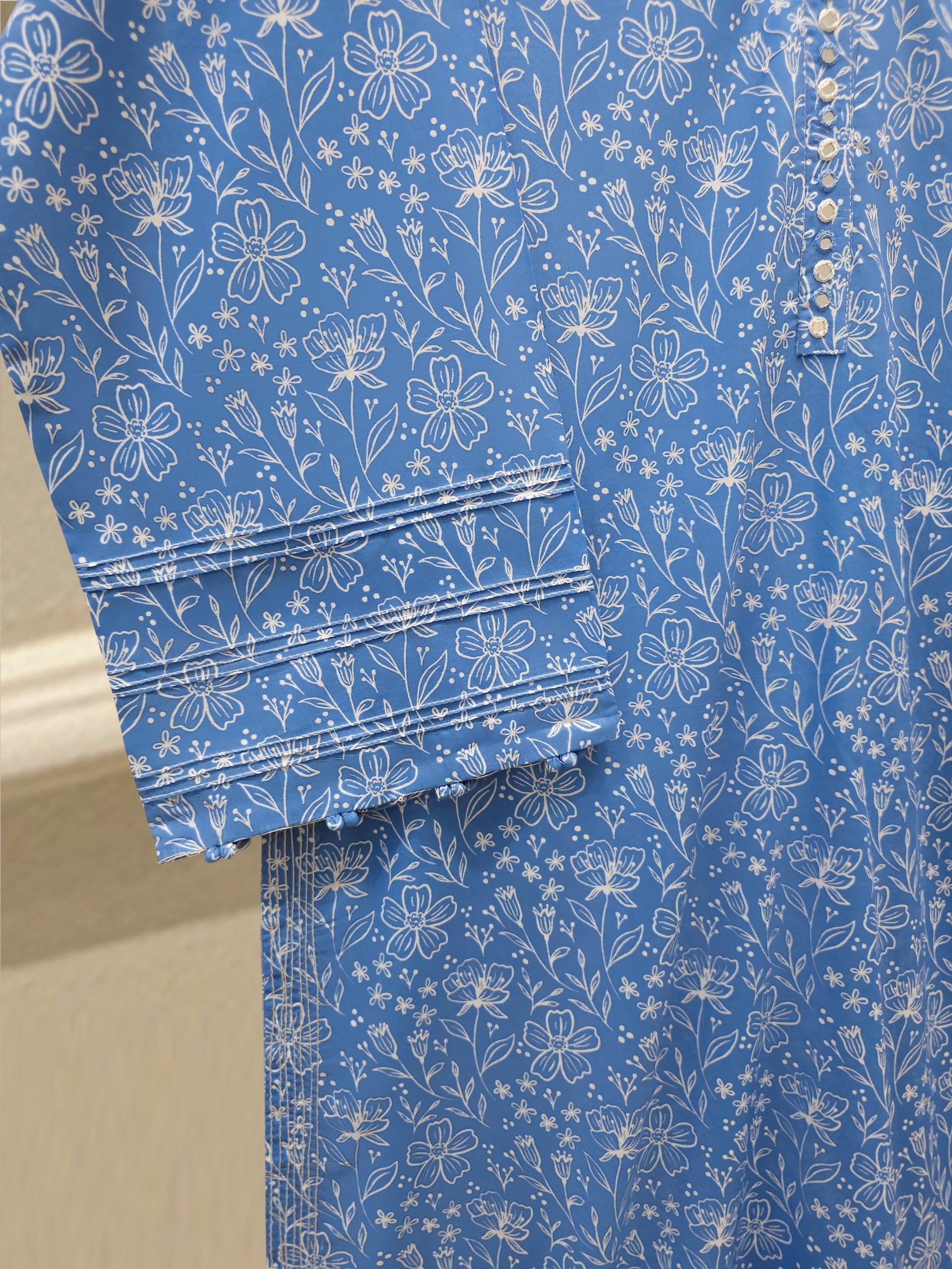 Digital Printed Cambric Shirt S114480