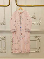 2 Piece - Embroidered Cambric Suit WS00398