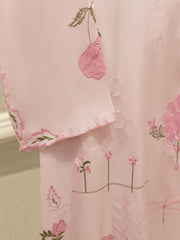 2 Piece- Pure Sheesha Silk Embroidered Suit S115168