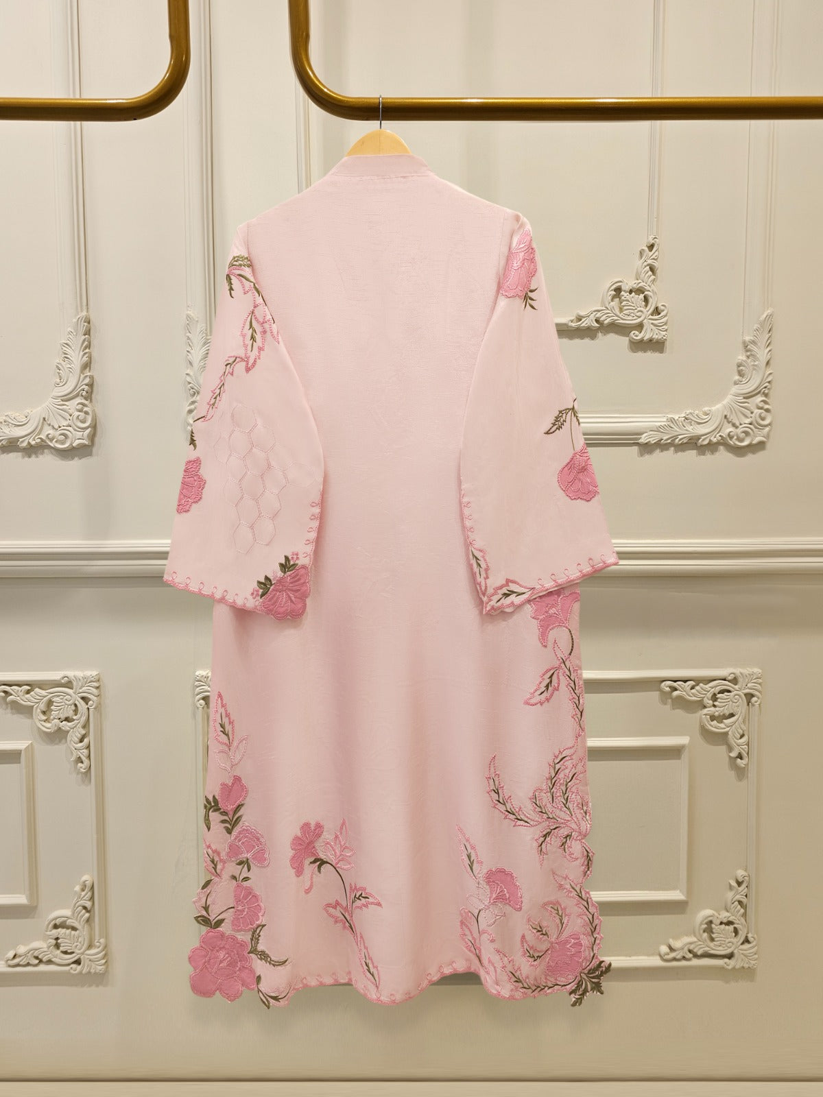 2 Piece- Pure Sheesha Silk Embroidered Suit S115168