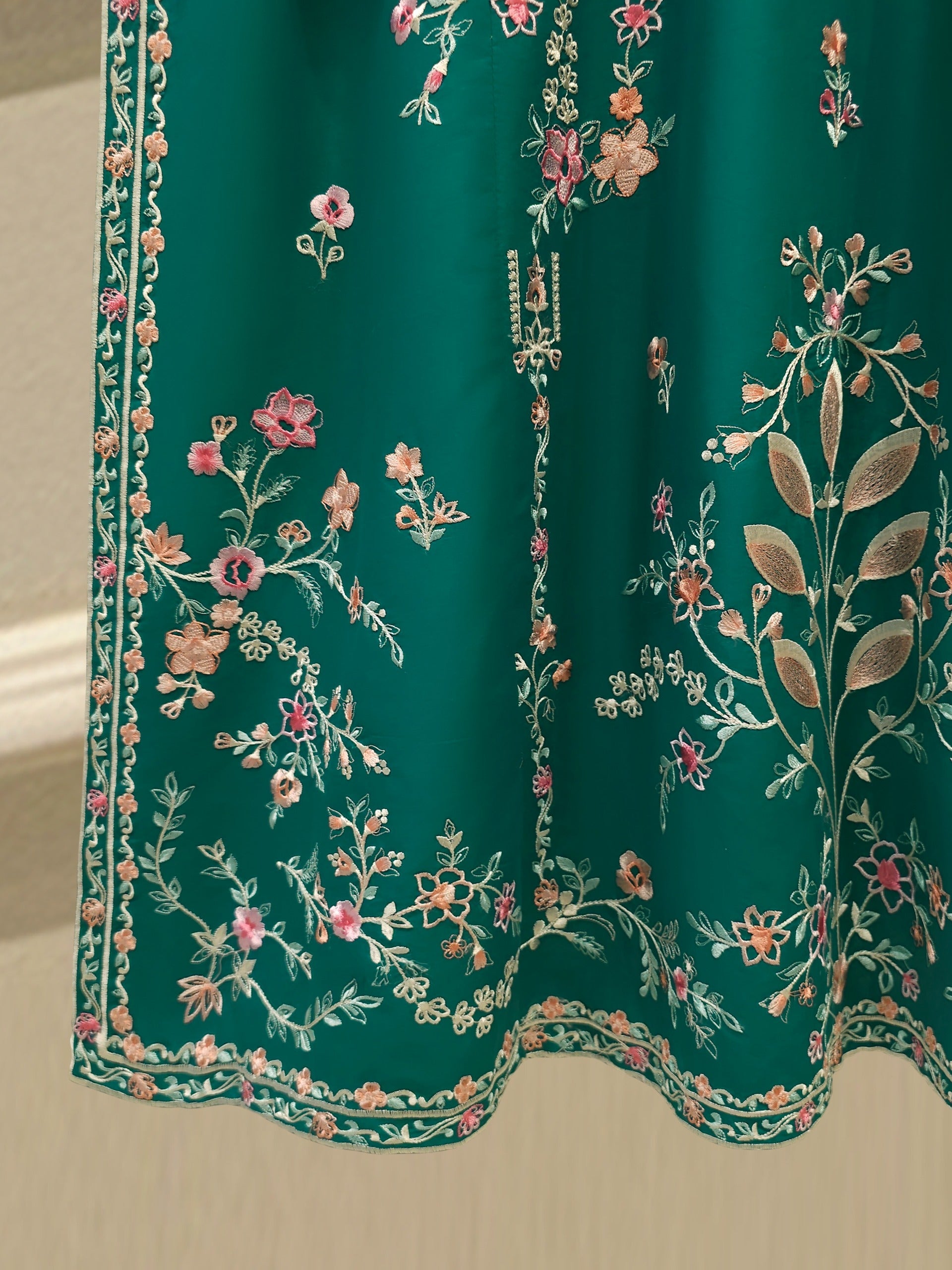 2 Piece - Embroidered Cambric Suit S115239